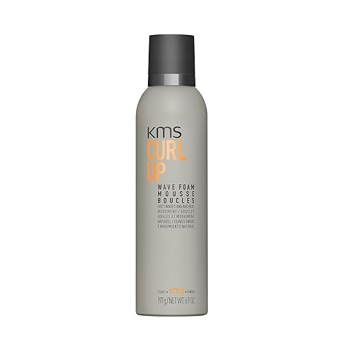 KMS CURLUP - Mousse de espuma para definir rizos, 6.9 onzas