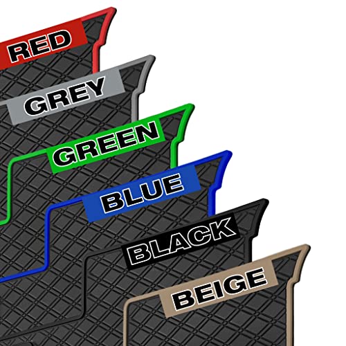 Xtreme Mats Ezgo Rxv Golf Cart Mat, Full Coverage Golf Cart Floor Liner Mat - Only Fits Ezgo Rxv (2008-2022) & 2Five (2009+) - All Black #TOP5
