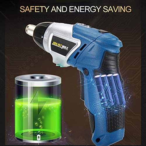 QHYXT Tragbare Akku-Bohrmaschinen für den Außenbereich Multifunktions-Schraubendreher-Set Wiederaufladbare Lithium… – Bild 6
