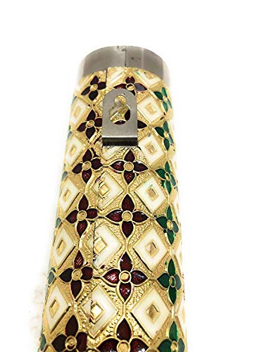 Image of RIOMAX Incense Stick Storage Container /Agarbatti Storage Box /Incense Holders Storage (Golden Meenakari)
