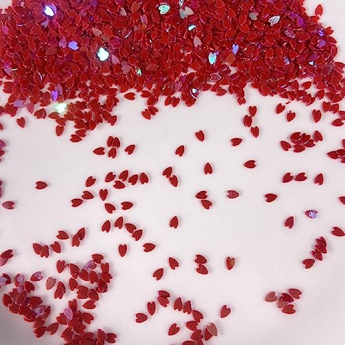 6000pcs Heart Shaped Glitter Confetti for Valentine's Day, Anniversary, Birthday, Wedding, Bridal Shower & Baby Shower Parties Decorations, 1.8oz (Red) -  E-ASUM, HTC0089