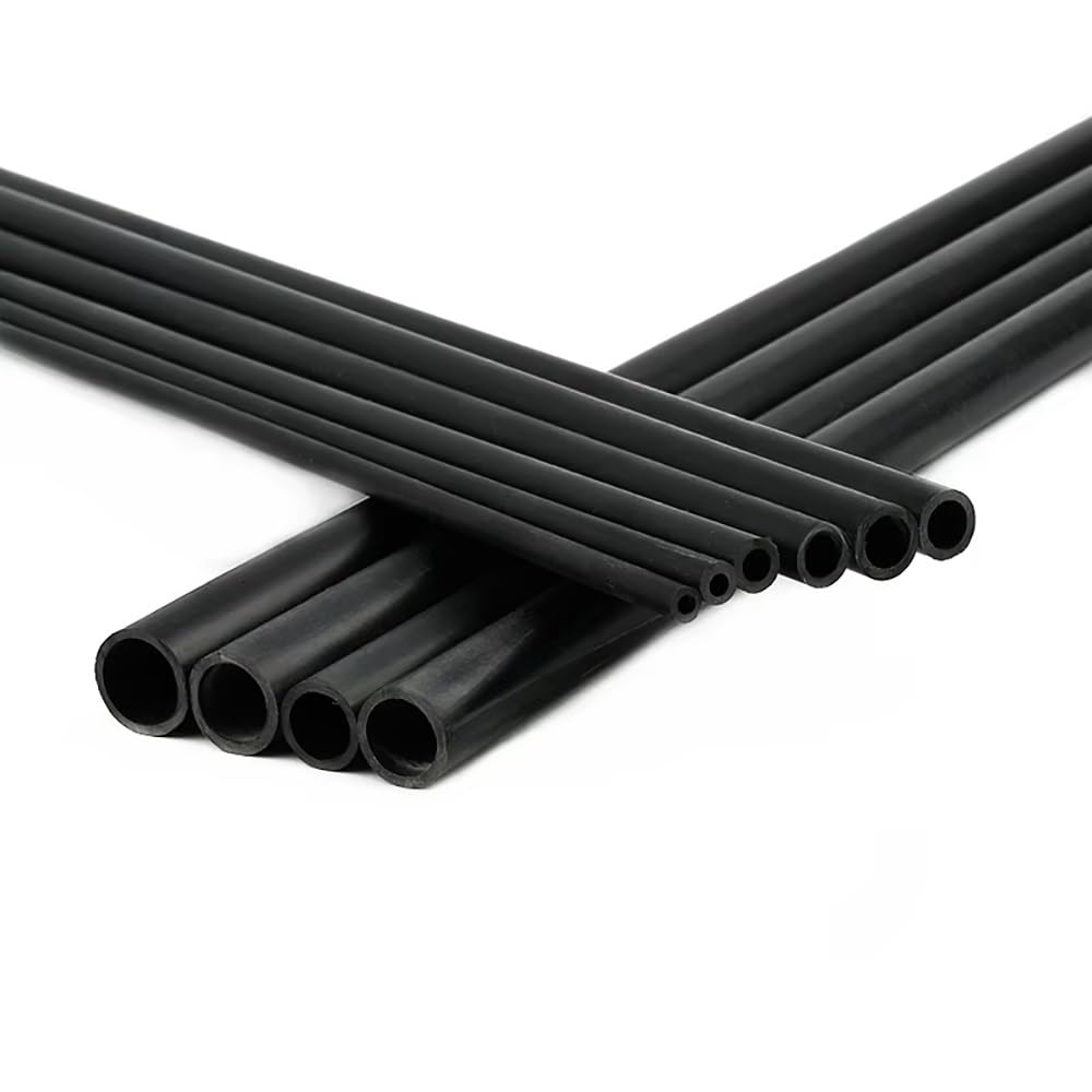 Tubo de PVC para riego de acuarios y jardín, 50 cm de longitud, 5-19 mm de diámetro exterior, 2-16 mm de diámetro interior, paquete múltiple de 3-8 unidades