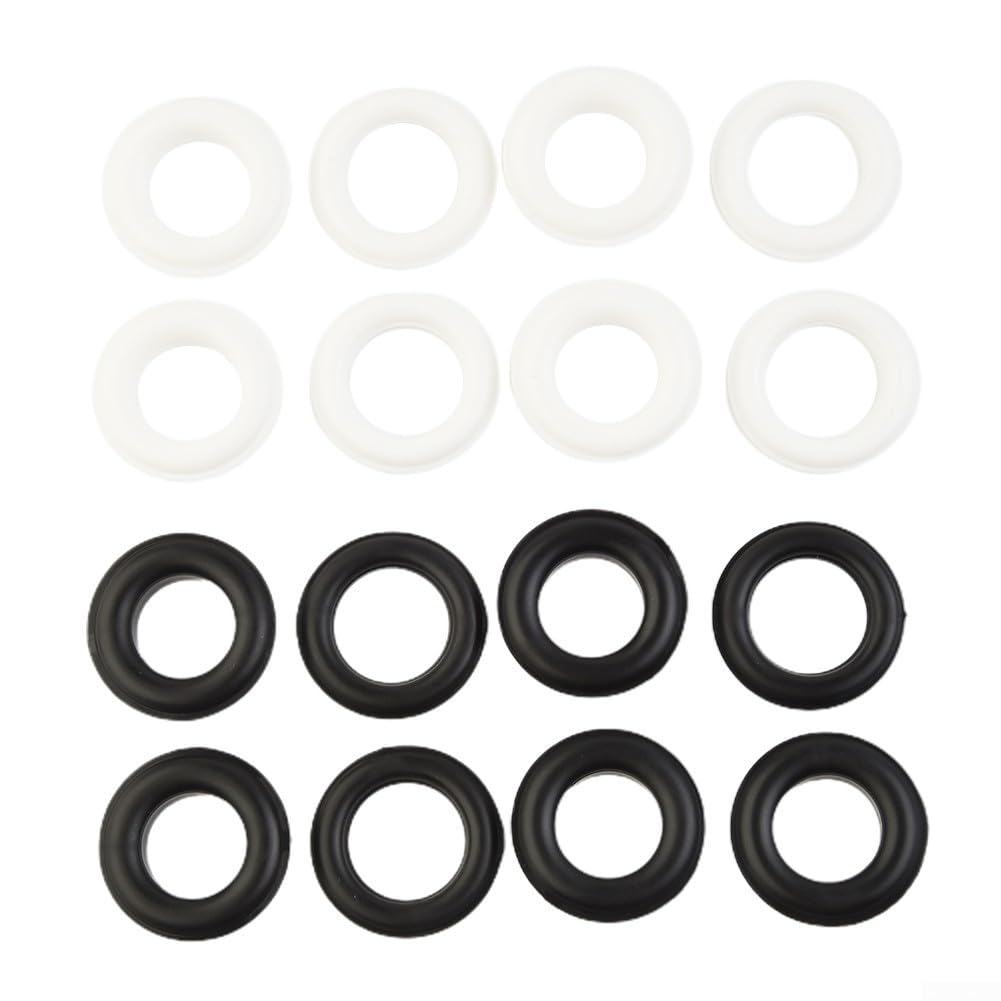 Kit di occhielli a pressione in resina, interni regolabili, esterno 15 mm, esterno 28 mm, chiusura per foro dell'aria in plastica, autobloccante, maschio femmina, per riparazione teloni, tende da sole