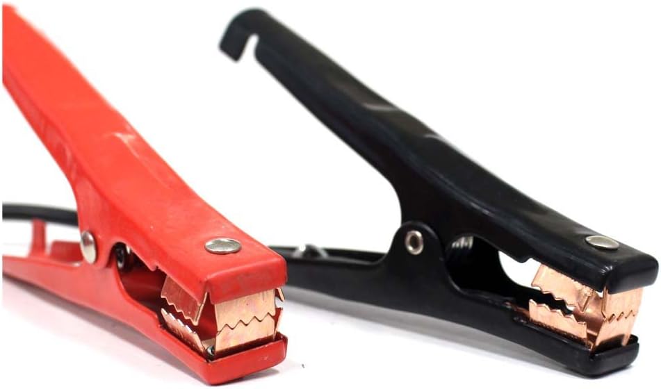 Battery Tester | 6V & 12V | 100 Amp Capacity | Heavy-Duty Clamps 7" (17.8 cm) | Auto Starter Motor Test | 19.5" (49.5 cm) Cable Length