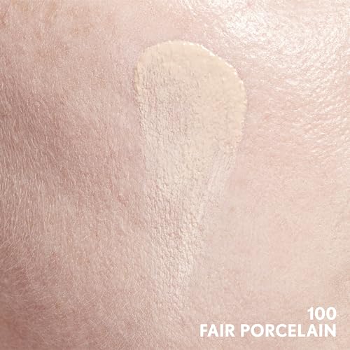 Image of COVERGIRL Clean Invisible Foundation Makeup, Dewy & Glowy Natural Finish, Buildable Coverage, Skin-Like Smooth Look, Vegan, Fair Porcelain, 1oz