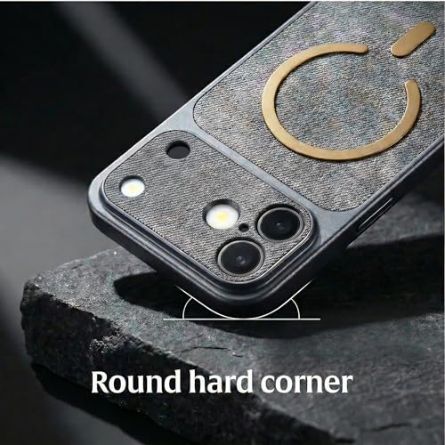 Image of amazon basics Converter Case for iPhone 17 | Premium Protective Mag-Safe Cover | iPhone 17 Pro Series Style Design | in Built Camera Guard | Wireless Charging Compatible - Gray