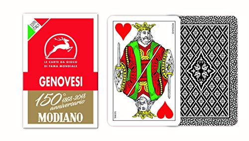 Cartas para Poker Regionales Genovesi Modiano