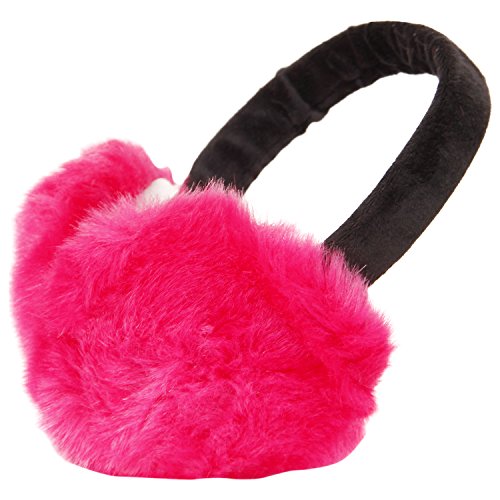 Image of FabSeasons Faux Fur Winter Outdoor Accessory Foldable Ear Muffs /Warmer for Girls & Women for protection from Cold, Ideal Head /Hair Accessory during winters
