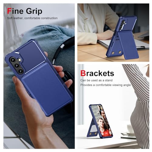 Fofvccv Wallet Case for Samsung Galaxy A15 5G ZMSX Blue by Fofvccv - Used condition - Image 4