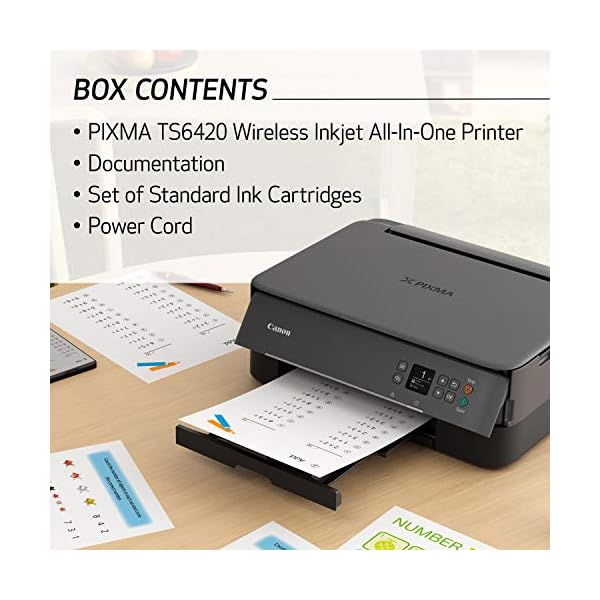 Canon TS6420 All-in-One Wireless Printer, Black - Image 7
