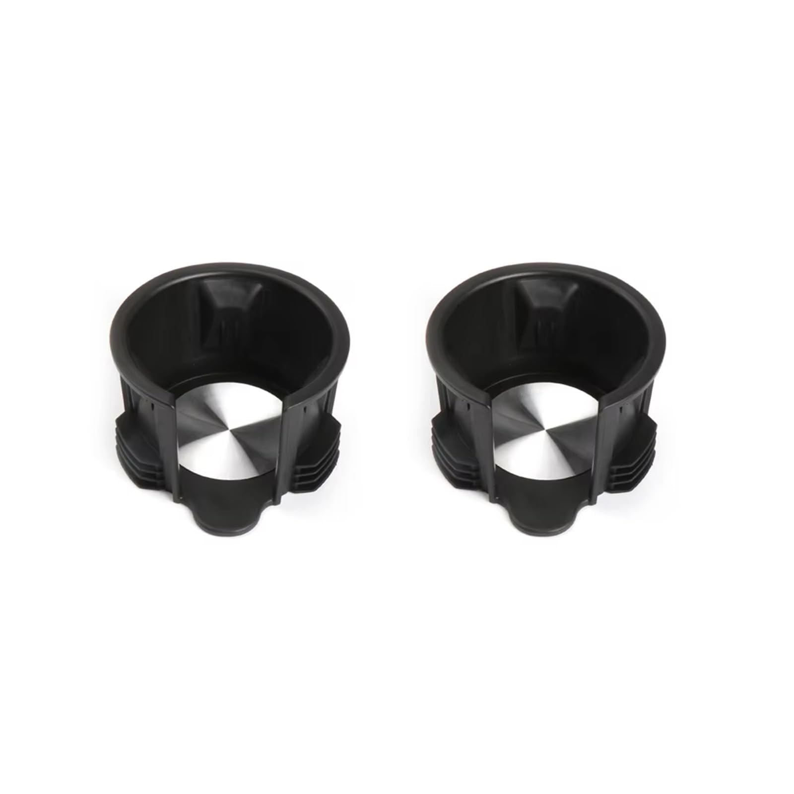 Kompatibel Mit Land Für Rover LR3/ Für Discovery 3/LR4/LR2/Range Für Rover Mittelkonsole Vorne Getränkehalter Liner LR087454 Getränkehalter Auto(2pcs)
