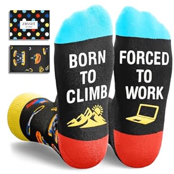 rock climbing shoes with socks