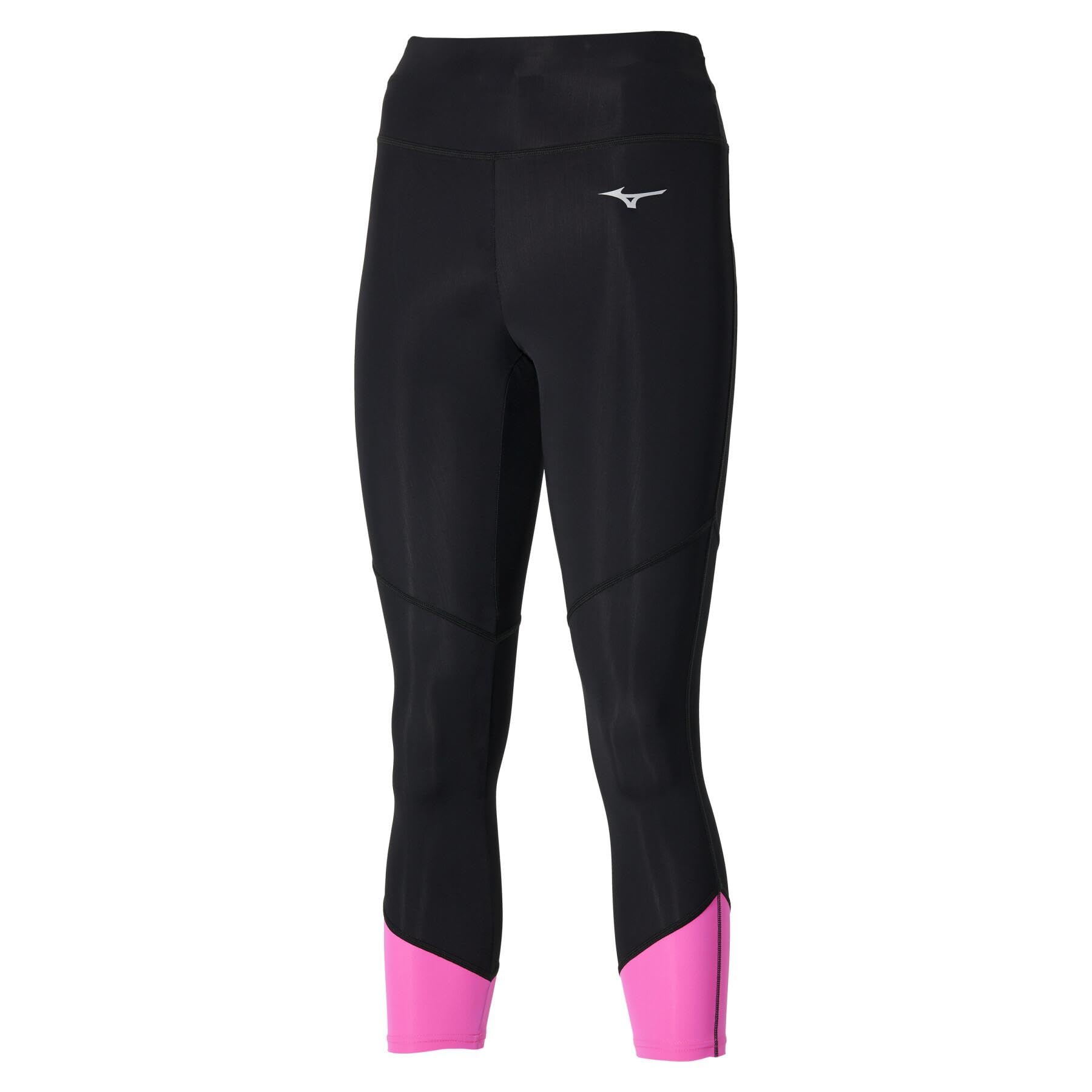 Mizuno Core 3/4 Tight (W) - Women's Tights Black/Pink