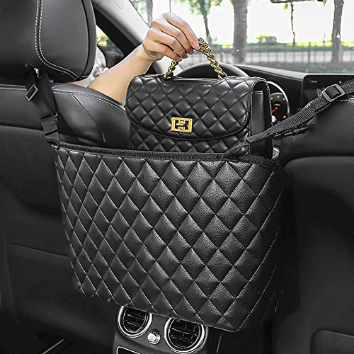 Car Net Pocket Handbag & Purse Holder for Car Storage
