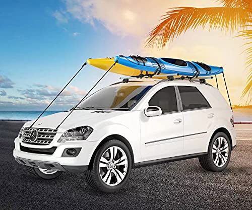 Drsports Universal Foldable Kayak Canoe Sup Carrier 3 In 1 Adjustable Car Roof Rack Mount J Shape Kayak Rack For Canoe, Sup, Kayaks, Surfboard And Ski Board Rooftop Mount On Suv, Car And Truck #TOP6