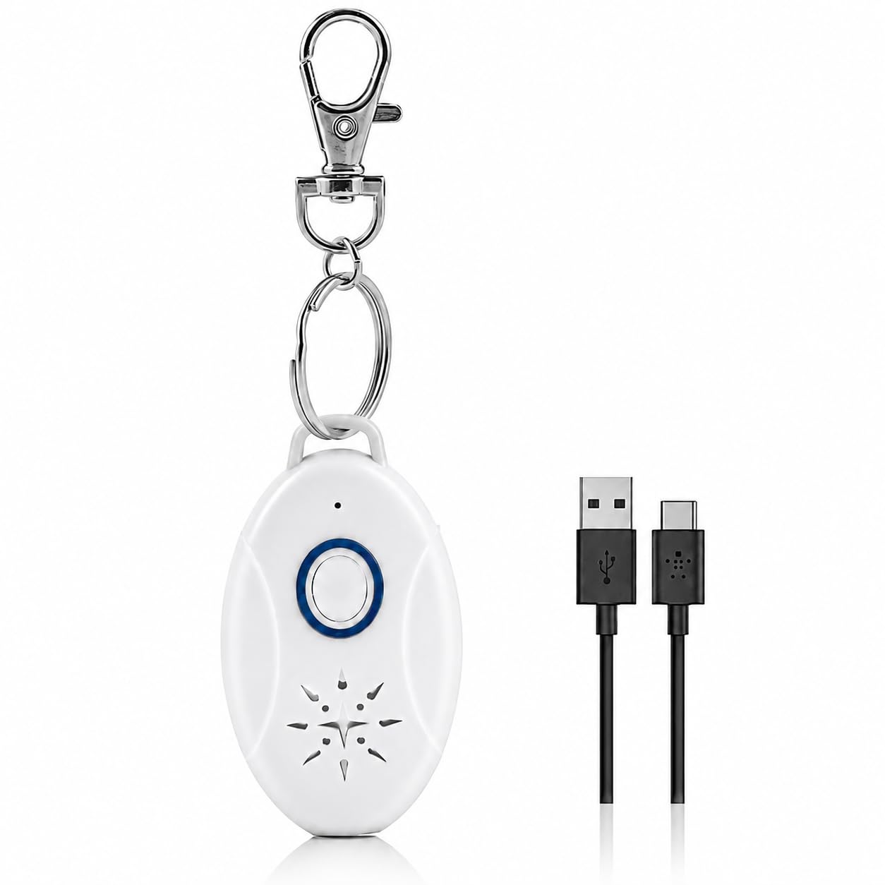 Répulsif Ultrasons Portable Anti-Moustique - Répulsif Electronique Anti Nuisible - Anti-Tiques Anti-Parasites - Porte Clé - Pendentif Répulsif Anti-puces, Moustiques, Tiques