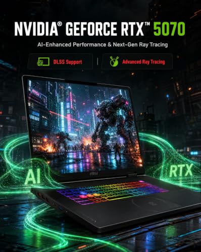 Image of msi Crosshair 18 HX AI Gaming Laptop 2.5K RTX 5070 Intel Ultra 9 64GB 4TB