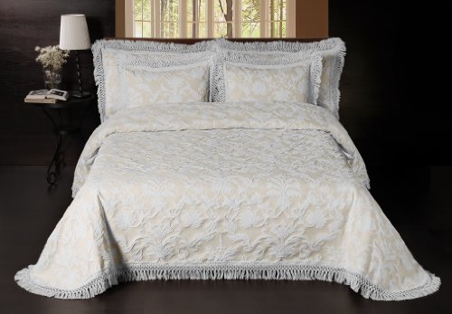 La Rochelle Sussex Park Shams, Standard, Ivory/White
