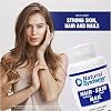 Hair Skin and Nails Supplement 60 Capsule by Natural Systems - Strong Nails and Hair Growth Vitamins for Women and Men - Natural Biotin Hair Skin and Nails Vitamin - Skin Protection Supplements
