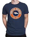 WriteFusion American Football Team Play-Offs Finale 36., Denver Broncos Navy-M, L