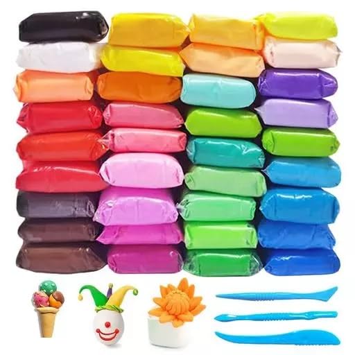 See full amazon price history chart for Eclet (Pack of 12) Air Dry Clay, Colorful Children Soft Clay, Creative Art Crafts, Gifts for Kids-Multi Color. Non-Toxic Modeling Magic Fluffy Foam Bouncing Clay Putty Kit for Kids with Tools .163 Eclet (Pack of 12) Air Dry Clay, Colorful Children Soft Clay, Creative Art Crafts, Gifts for Kids-Multi Color. Non-Toxic Modeling Magic Fluffy Foam Bouncing Clay Putty Kit for Kids with Tools .163 (B0CJ7DRZSQ) Amazon Price History, Amazon Price Tracker