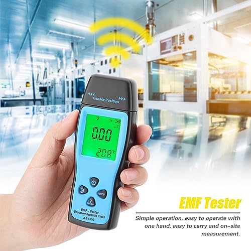 Medidor Digital EMF AS1392 con Pantalla LCD miniatura 4