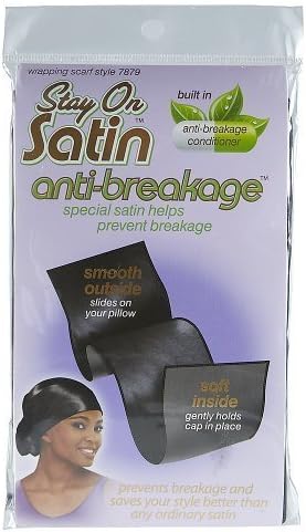 Stay On Satin Natural Style Wrapping Scarf #1170 by SPARTAN BRANDS, INC. BEAUTY
