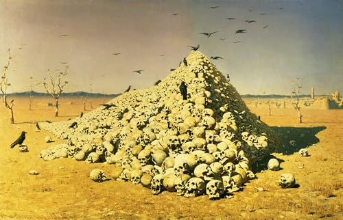 Vasili Vasilievich Vereshchagin Tableaux Graffiti Art Mural de salon