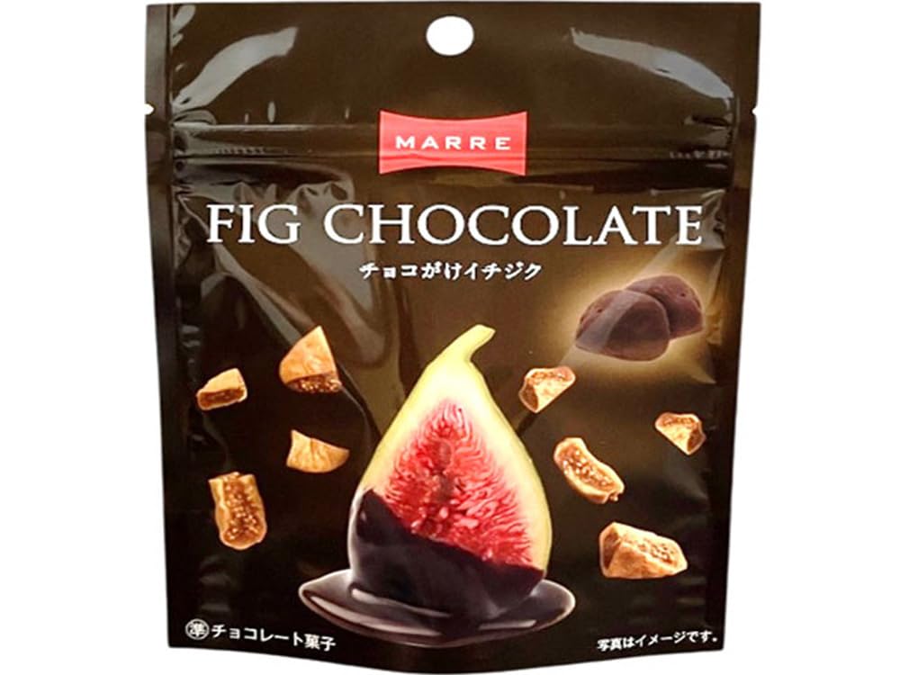 Amazon | マルレ チョコがけイチジク 55g | MARRE | チョコレート 通販