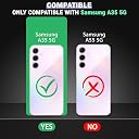 TheGiftKart Tough Armor Bumper Back Cover Case for Samsung Galaxy A35 5G | Sliding Camera Cover, Kickstand & Ring Holder | 360° Protection Back Cover Case for Samsung Galaxy A35 5G (PC & TPU, Blue) gallery image