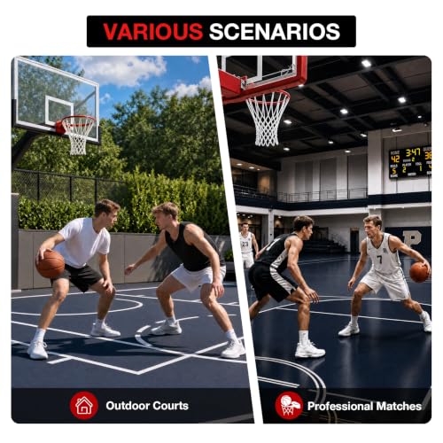 2Pack Basketball Net Replacement Heavy Duty 12 Loop for Basketball Hoop - image 7