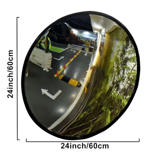 Espejo parabólico de tráfico para control visual de intersecciones y accesos 2