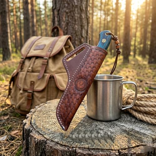 Dessi Cross Side Draw Knife Sheath for Belt SM1168