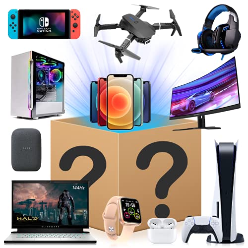 á¹‚ysá¹­ery Gifá¹­ á¸„ox Eá¸·ecá¹­ronic á¸„oxes Holiday Gifts for Random Products Electronic Game Consoles, Handles, Keyboards, Earphones, Etc Everything is Possible-085