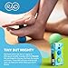 RAD Rounds – 3 Density Yoga Massage Ball Set for Deep Tissue Myofascial Release – Therapy Balls for Feet, Back, Neck, Jaw & Forearms – Trigger Point & Mobility Therapy (3-Pack)
