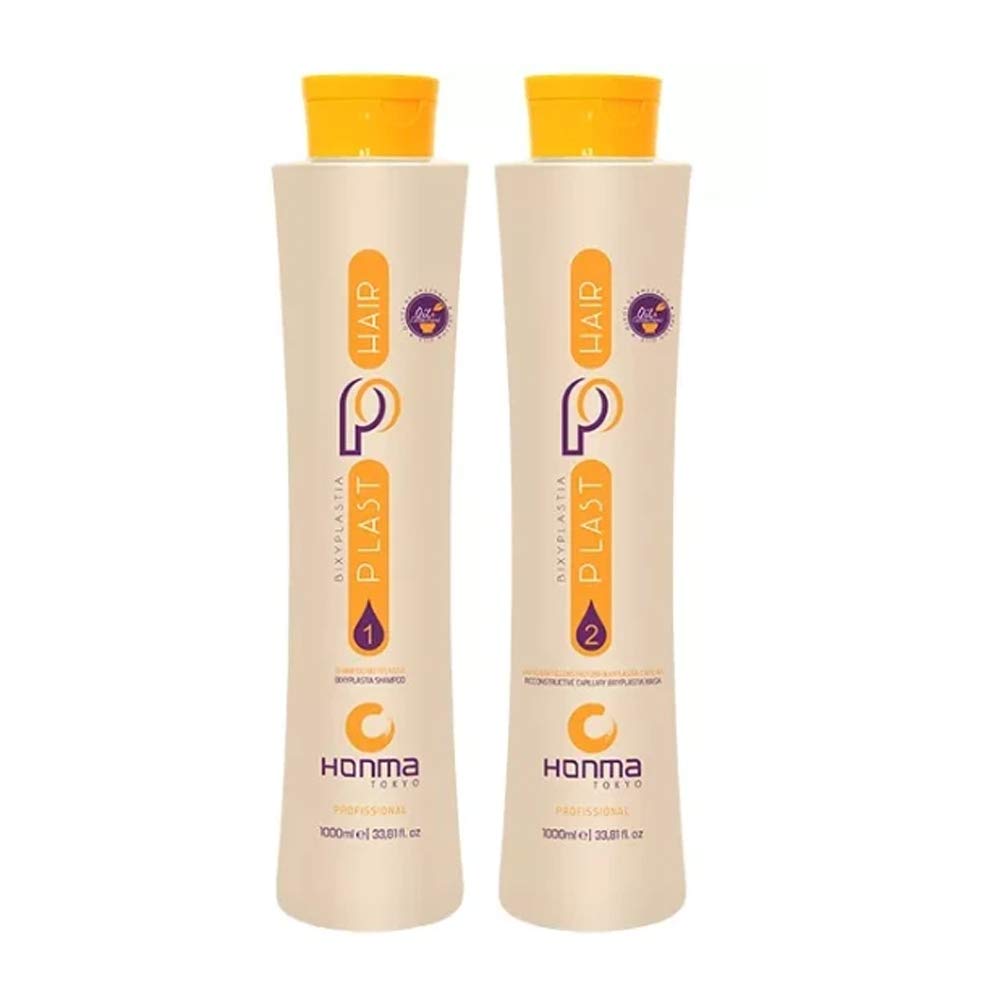 Honma Tokyo Bixyplastia Keratin Brazilian Hair treatment PlastHair 2L | Hair Straightening Therapy |
