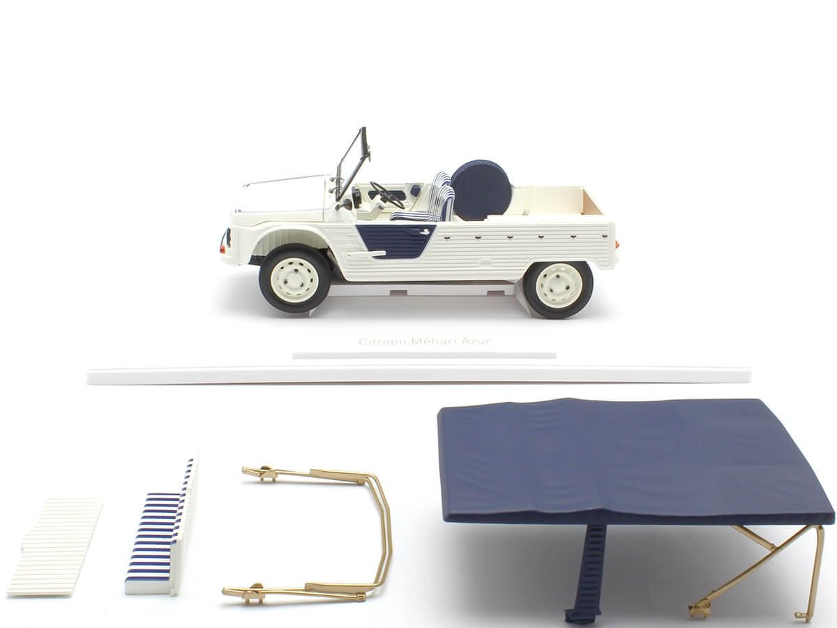 Miniature Norev 1/18 – Citroën Méhari Azur 1983 – Neuve – Prévente