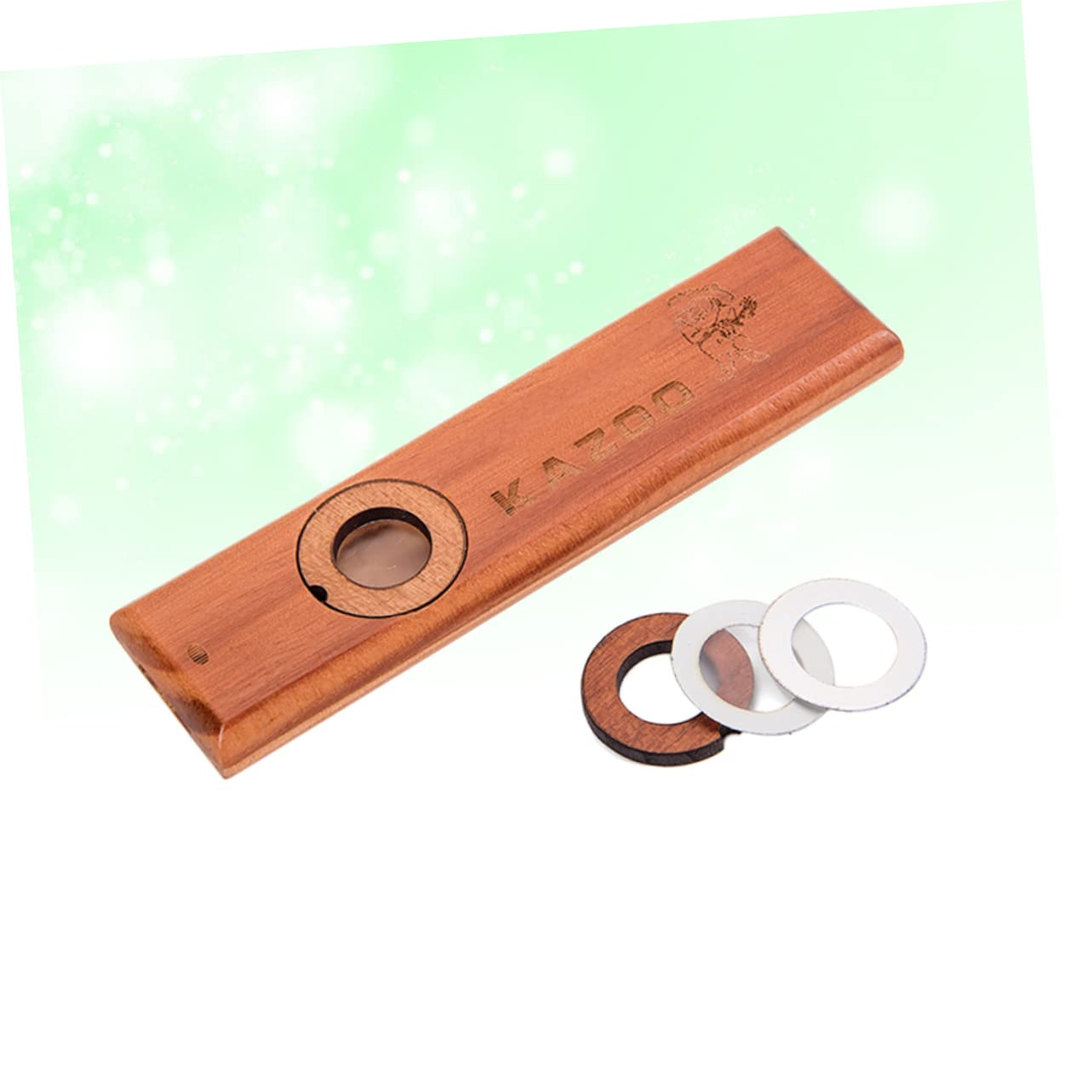 Toyvian 3 Pz Ragazzo Kazoo Legno Di Kazoo Strumenti Musicali Per Bambini Alla Rinfusa Metallici Di Legno Strumento Musicale Bambù Metallo Bambino