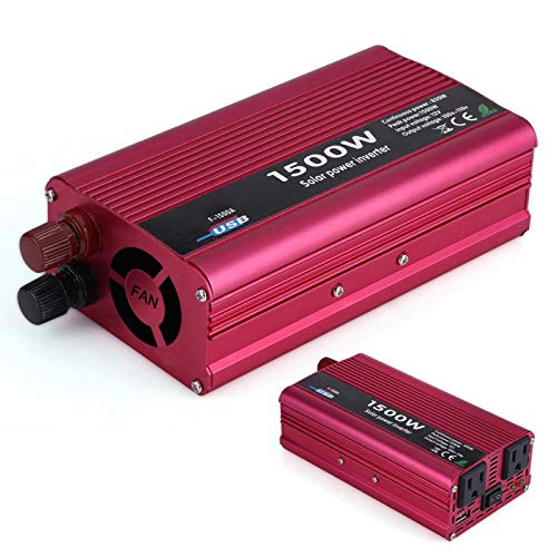 LVYUAN 疑似正弦波インバーター 1500W DC12V（直流）AC100V（交流