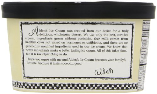 Alden'S 0072609741851 Organic Vanilla Bean Ice Cream thumb #7