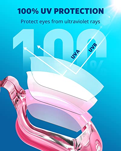 Image of Aegend Swim Goggles, Swimming Goggles No Leaking Full Protection Adult Men Women Youth