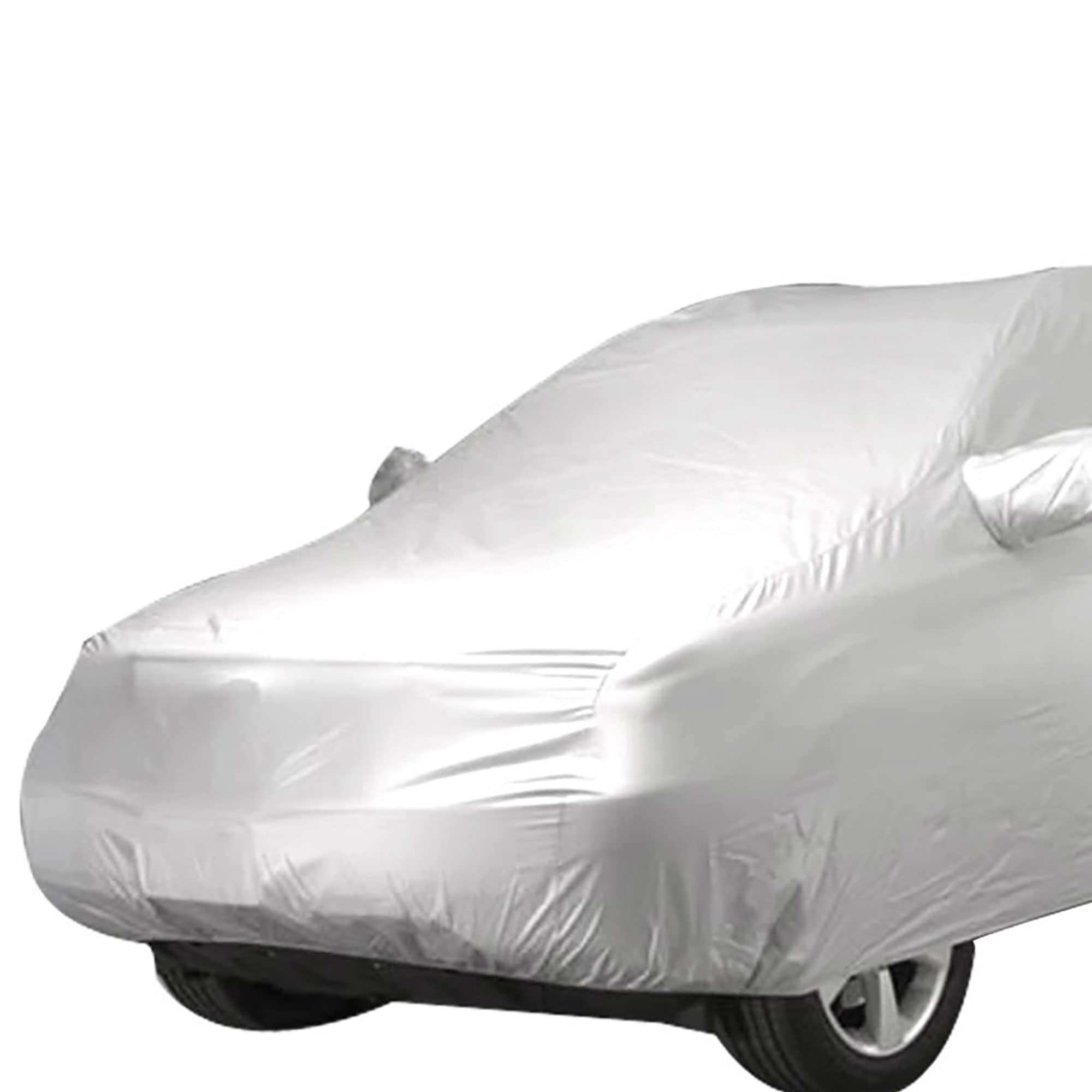 sourcingmap XL Car Cover Sun UV Rain Resistant Protection 5.25M x 1.9M x 1.55M, Silver Tone, 32 x 23 x 6 cm - Image 4
