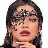 Tgirls Masquerade Lace Mask Women Black Lace Masks Costume Party Proms Face Mask Halloween Eye Mask