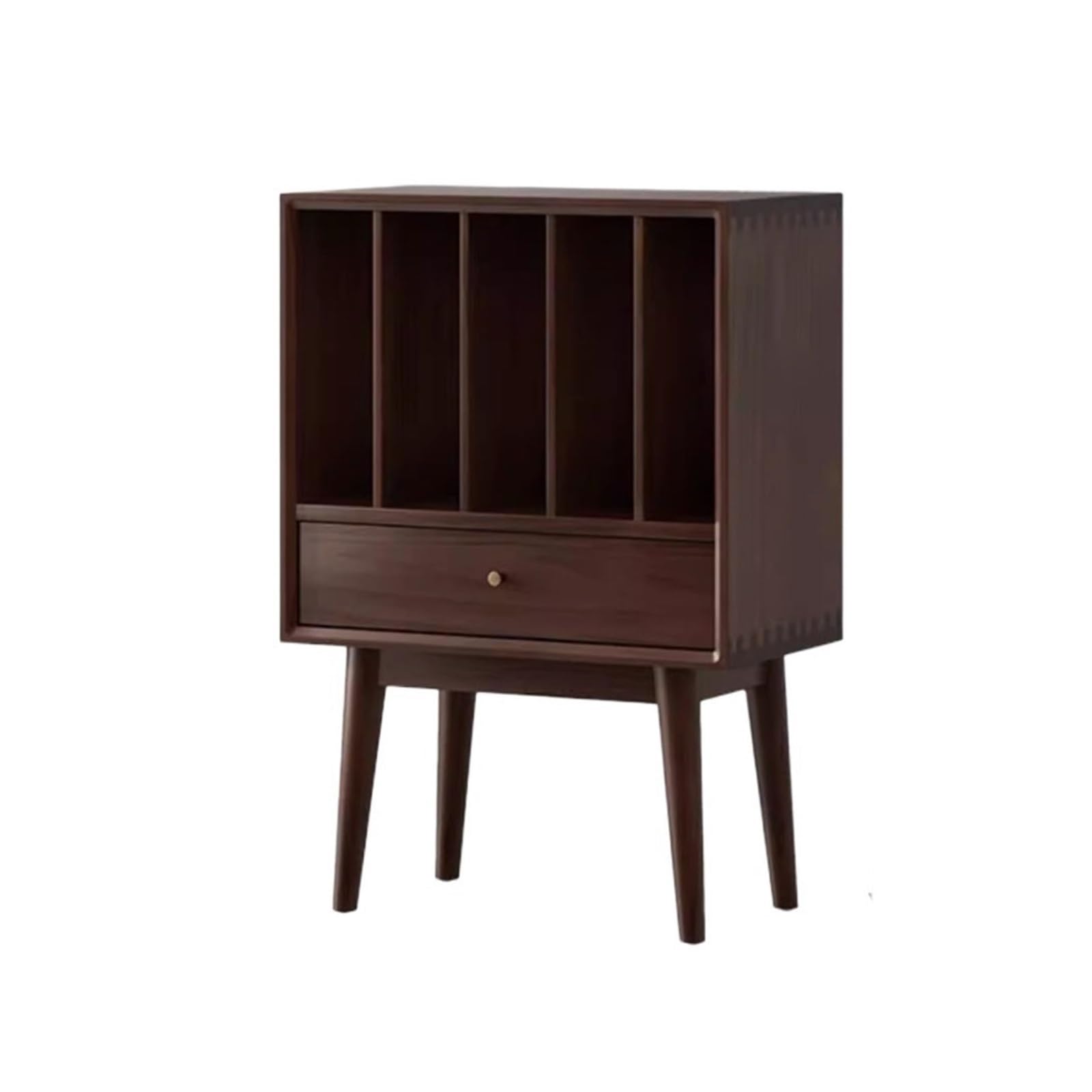 Mw9sBd8rF cd storage rack Vinyl Record Cabinet with Drawers Large Capacity Living Room CD Magazine Storage Rack