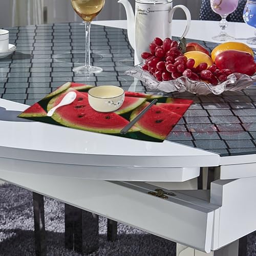 Set de table anti-chaleur lot de 6 imperméables lavables - 5