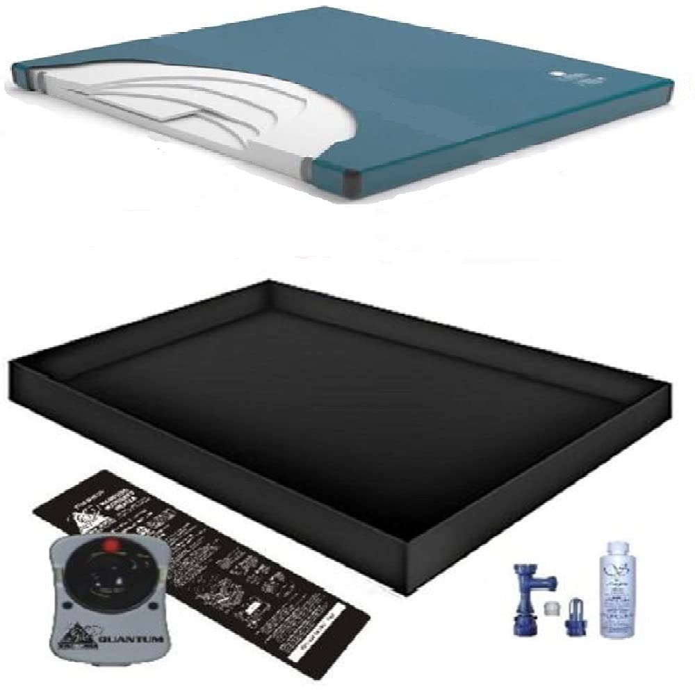 US 100% WAVELESS WATERBED Mattress/Liner/Heater/Fill Drain/Conditioner KIT (Super Single 48x84 1US7000lG4)