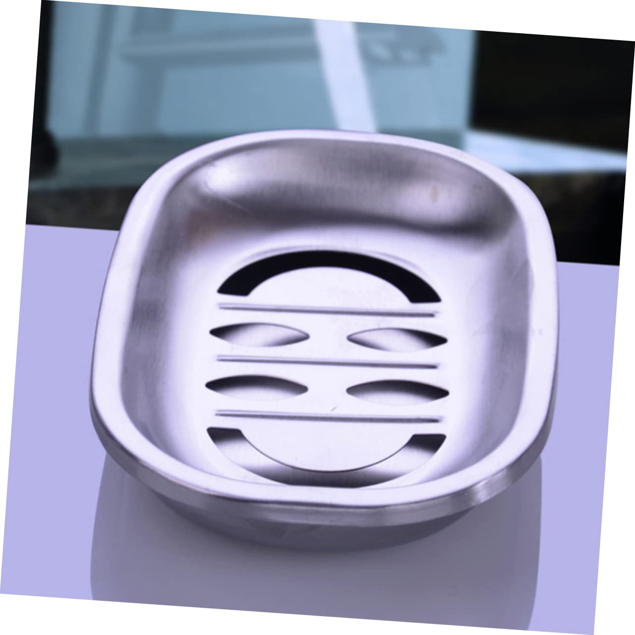 Jaboneras De Acero Inoxidable 304 Ovaladas Dobles, Doble Capa Escurridor, Resistente Al Agua para Ducha y Cocina, Paquete De 2 Unidades