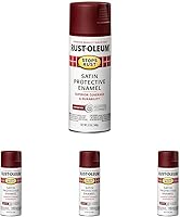 Vista 40 de Rust-Oleum 7732830 Stops Rust Pintura en Aerosol, 12 oz, Verde Cazador Satinado