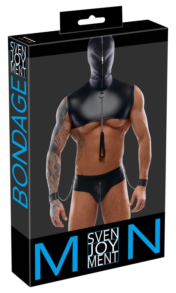 Svenjoyment Bondage 21804721701 Débardeur et String Noir S