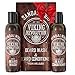 Viking Revolution Beard Wash & Beard Conditioner Set w/Argan & Jojoba Oils - Softens & Strengthens - Natural Beard Shampoo w/Beard Oil Sandalwood (5oz)
